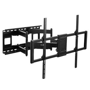 Large Screen Heavy Duty TV Wall Mount for LCD LED Flat and Curved Screens, Articulating Swivel Mount, Max VESA 900x600mm, Black, MOUNT-VW120M
