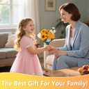 400 Pcs Pipe Cleaners Craft,5 Assorted Colors Pipe Cleaners Bulk, Chenille Stems for DIY Flower Making Kit with Floral Wires, Gardening Tape,Stamen& Ribbon (Sunflowers)