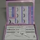 FALSCARA STUDIO Lash Extension Kit, 54 Stackable Lash Clusters, Light Volume, 8mm-12mm, Delicate, False Eyelashes, InfuseBond, Water-Resistant Seal, BondBoost, Hydro Cleanser, Applicator (Black)