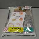 Winlyn 24 Sets Thanksgiving Suncatchers Ornaments Decorations DIY Window Paint Art Suncatchers Craft Kits Turkey Pumpkin Sun Catchers for Kids Classroom Activity Autumn Harvest Party Art Project