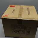 Durent Lighting Modern Chandelier Light Fixture, 4-Light Black and Gold Lantern Chandelier, Hanging Ceiling Light for Dining & Living Room, Bedroom, Kitchen Island, and Foyer