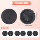 2 x 6pcs Replacement Stopper for Owala FreeSip Sway 30oz 40oz, Silicone Lid Top Gasket for Owala FreeSip Tumbler 40oz, Cap Mouth Rubber Plug Replacement Parts for Owalla Accessories BPA-Free(Gray)