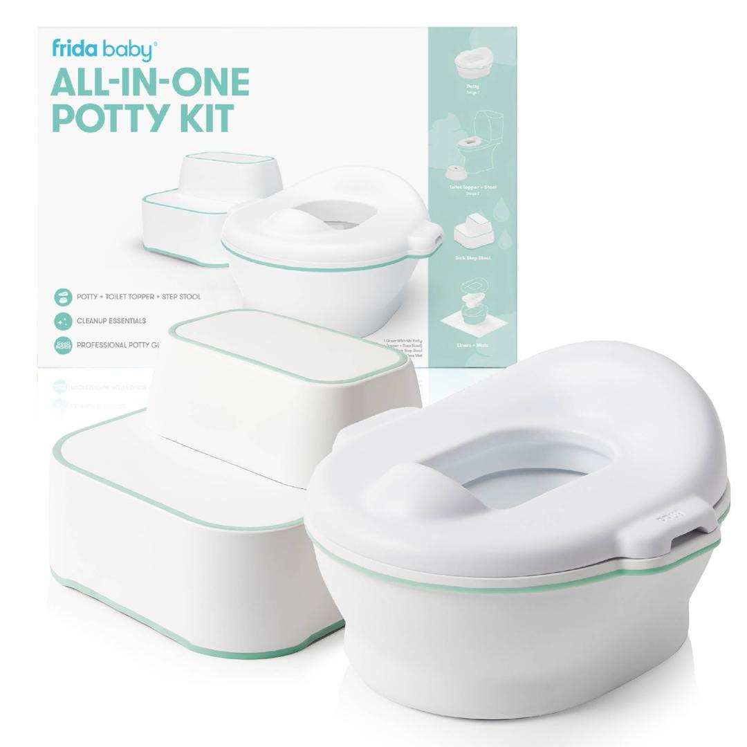 Frida Baby All-in-One Potty Training Toilet System, Toddler Potty Chair
