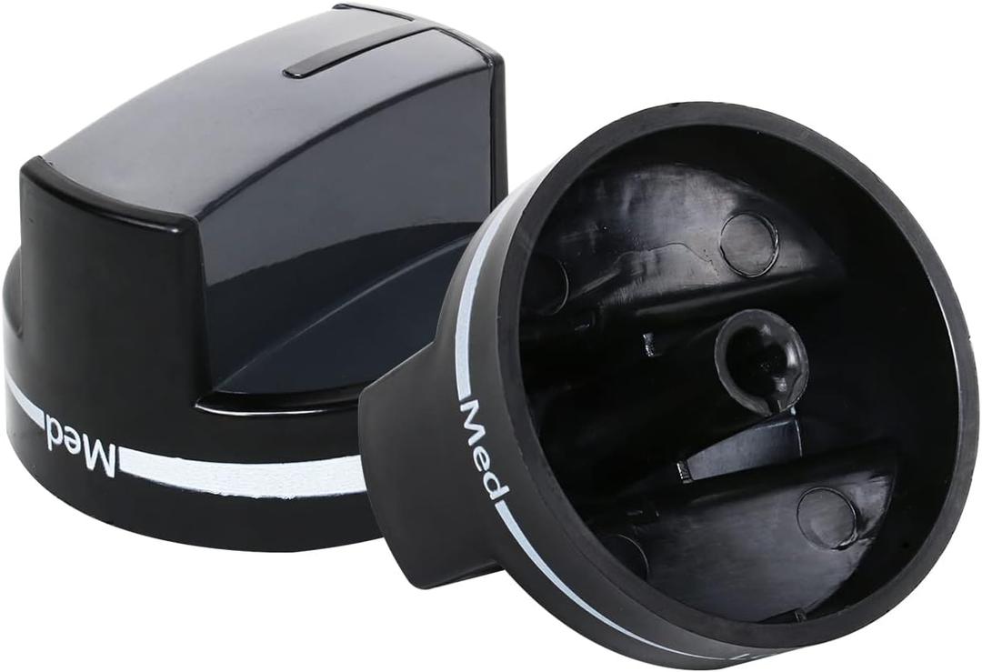 2 PCS W10339442 Gas Stove Knob, Stove Parts Replacements, Replace Part W10339442, WPW10339442vp, 2311008, AP6019877, PS11753188, EAP11753188, W10339443