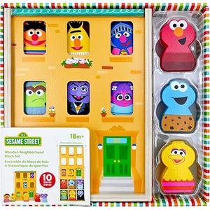 Sesame Street Neighborhood Friends Includes 5 Figures, 3-inches, Classic Collectibles Pack for Toddlers, Great Toy for Kids 18 Months and Up