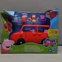 Peppa Pig Peppa's Big Family Car with 2 Figures (Fits 5), Toy Car Playset for Girls and Boys 3 and Up