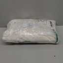 decorUhome Cozy Faux Fur Spring Throw Pillow Covers 18x18 Set of 2 Decorative Soft Plush Striped Modern Farmhouse Boho Couch Pillow Cases with Velvet Back for Sofa Bed Living Room, Cream White