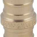 LD Valve- F1807 Brass PEX Fittings - 1/2-in PEX Couplings with cUPC certified for PEX Tubing (15-Pack)