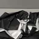 PJYuCien Dog Playpen Mesh Top Cover, Fits 24 Inch 8 Panels Regular Octagon Metal Exercise Pet Pen, Adhesive Tape Connections, Black (Note: Cover Only, Fence Not Included)