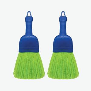 Lola Products Whisk Broom, Hand Brush, Durable Bristles, Whisks Away Dirt & Debris, Compact, Hang Hole for Easy Storage, Indoor/Outdoor, Only 1 Pack