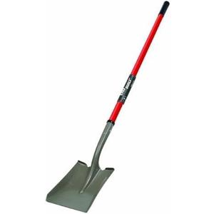 Truper Green Built Square-Point Shovel, 47-Inch Fiberglass Handle with 5-Inch Grip (Model PCL-FP / 31657)