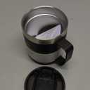 STANLEY Everyday Camp Mug 12oz | Drink Through Lid | Cup for Coffee, Tea and Drinks | Insulated Stainless Steel Coffee Mug | BPA-Free | Black 2.0