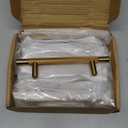 Asidrama 10 Pack 3.75 Inch(96mm) Champagne Bronze Knurled Kitchen Cabinet Handles, Cabinet Pulls Kitchen Cabinet Hardware for Cupboard Drawer Pulls