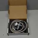 Handheld Toilet Bidet Sprayer for Toilet-Adjustable Water Pressure Control with Bidet Hose for Feminine Wash, Stainless Steel Brushed Nickel Cloth Diaper for Baby Wash (Stainless Steel, 1)