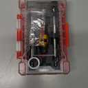 5 Pcs Countersink Drill Bit Set with Low Friction Depth Stop, HSS M2 Bits Tapered Head1/8 9/64" 5/32" Drill+3/8 82 Counter-Bore,11/64" 3/16" Drill+ 1/2" 82 Counter Bore,1/4 Hex Shank (Yellow)