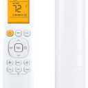 Replacement Remote Control Compatible with Pioneer 12,000 BTU 21.4 SEER2 Ductless Mini-Split Inverter+ Air Conditioner