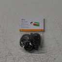 Kenney 5/8 In. To 3/4 In. Clip Curtain Ring, Brown (14-Pack) - 1 Each