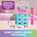 DREAMWORKS GABBY'S DOLLHOUSE Meow-Mazing Dollhouse, 2 Feet Tall, 15 Pieces, One Size