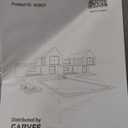 GarveeHome Multifunctional Wooden Dresser for Bedroom, 43.3 in H 2 Door Wardrobe Armoire Closet with 4 Drawers and Hanging Rod, Low Storage Cabinet for Hanging Cloth, Gray