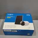 Tapo SolarCam 1080p Outdoor Wireless Security Camera - Battery Power with Solar, Person Detection, Subscription-Free Local Storage or Optional Cloud, Works with Alexa & Google Assistant, C402 KIT (White)