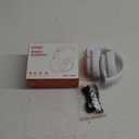 BERIBES Bluetooth Headphones Over Ear, 65H Playtime and 6 EQ Music Modes with Microphone, HiFi Stereo Foldable Lightweight Wireless Headset, Deep Bass for Home Office, Cellphone, PC, Etc. (White)