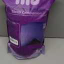 Illo Wearable Pillow Sleep Mask | Soft Mulberry Silk Blend Patented Blackout Weighted Eye Mask for Women Sleeping | Her Great Birthday Gift for Mom Wife Sister Grandma Girlfriend Teacher & Friend (Violet Dream)