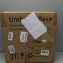 Umbrella Base with 5 Wheels, 100 lbs Max Capacity Fillable Umbrella Stand, 19 inch