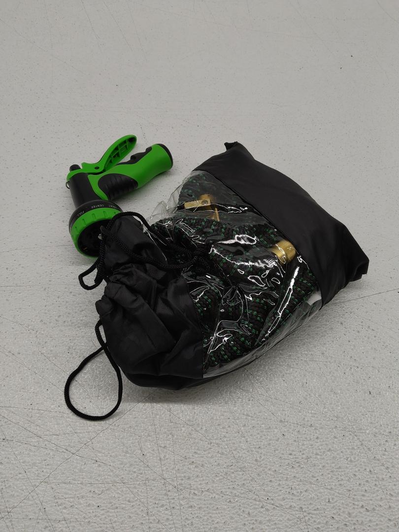 Expandable Garden Hose  50 ft Expanding Water Garden Hoses, No Kink Lightweight Flexible Hose with 3/4" Solid Fittings and 4Layer Latex Cores  50ft Retractable Stretch Car Washing Pipes