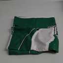 Champro Women's Standard Dri Gear Muscle Basketball Shorts, White, Cardinal, Small