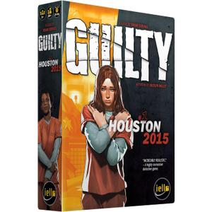 IELLO: Guilty: Houston 2015 - Cooperative Board Game, Deduction, Murder Investigation at County Prison, Ages 18+, 1-99 Players, 180-240 Min