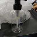 120 ml Clear PET Plastic Boston Round Bottle with Black 11 Packs