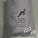 Pure Bedding Duvet Cover Queen Size - 3 Pieces Extra Soft Bedding Set, Includes 1 Duvet Cover 90x90 Inches with Zipper Closure & 2 Pillow Shams, Comforter Not Included, Light Grey