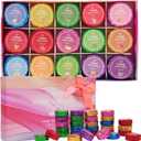 Shower Steamers Aromatherapy 30 Pack Shower Bombs with Natural Essential Oils, Home SPA Stress Relief Christmas Stocking Stuffers Birthday Gifts for Women Mom Men Self Care Relaxation (LYP-30P-TT-US)