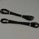 JSAUX USB C Cable [2-Pack 6.6ft], USB A to USB Cord Fast Charging for iPhone Air, iPhone 17, iPhone 17 Pro, iPhone 17 Pro Max, iPhone 16/iPhone 15 Series, Samsung S20 S10, Note 20 10,Car Play - Black