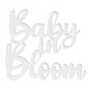 Amyhill Baby Shower Decorations Baby in Bloom Sign Gender Reveal Party Table Centerpieces Photo Booth Prop Party Supplies