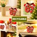 4 x 67 Christmas Ornament - 67 Ornaments for Christmas Tree 2025 - Funny 6 7 for Teens, Kids - Viral Xmas Acrylic Decoration, Teen Girls Trendy Stuff - Meme Funny White Elephant Gifts