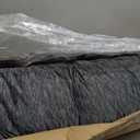 Hiasan Cooling Adult Body Pillow - Memory Foam Insert, Long Full Body Pillow for Side Sleepers, Bed,Sleeping,Soft Support for Pregnant Women, Back Pain Relief, 20x54 Inch, Grey