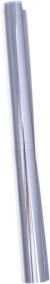 Cabilock Insulation Glass Film Window Stickers for Home Office 1m x 0.3m Privacy Sun (Silver)