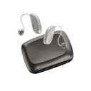 Select 500 OTC Hearing Aids, Audiology Team Care Included, Bluetooth LE Audio & Bluetooth Streaming for Calls, Music, Media (iOS/Android), Nearly Invisible & Comfortable - Silver