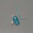 8Bitdo Zero 2 Bluetooth Gamepad Keychain Sized Mini Controller for Switch, Windows, Android, macOS & Raspberry Pi(Turquoise Edition)