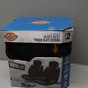 Dickies® Carpenter Truck Seat Covers - Black Brown