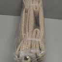 Large Storage Baskets for Shelves, Closet Organizers Bins for Clothes Blanket Towels, Baby Nursery, Toy Baskets Box, Woven Rope Baskets, 17 x 13 x 7.5, 2 Packs Mixed Brown (Natural)