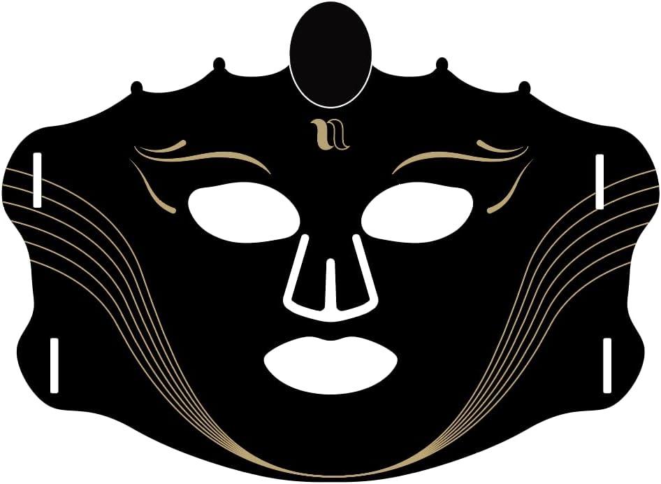 Red Light Therapy Mask for Face with 7 Treatment Modes, Wireless Led Face Mask Light Therapy with Near-Infrared & Red Light for Home & Travel Use