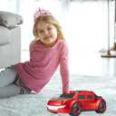 Dual Spray Remote Control Car, RC Drift Car for Kids, Model Racing Car with Cool Led Lights, Rechargeable Electric Vehicle Toy, Birthday Gifts for Age 3 4 5 6 7 8-12 Year Old Boys Girls (Red)