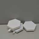 Tehoi Hexagon LED Light, 9PCS RGB Hexagonal LED Wall Lights for Bedroom, Gaming Lights DIY Geometry Splicing Wall Decoration USB Power (Variable Color)