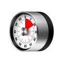 ZHIYULE Mechanical Kitchen Timer with Magnetic Back, Visual Time Management Timer for Cooking, Baking, Classroom and Home Use