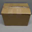 SIMPLEMADE 2 Pk Clear Tea Bag Organizer - Tea Box Divided Storage Container Box with Hinge Lid for Kitchen Cabinet, Countertop, Pantry, Hold Coffee Pods, Seasoning Packets, Condiments (Set of 2)