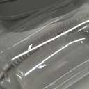 Automatic Gravity Cat Dog Feeder and Water Dispenser with 304 Stainless Steel Bowls 2 in 1 360 Degree Rotatable Auto 2.4L Dry Food and 2.6L Water Bowl for Small Medium Pet Dog Puppy Kitten (Gray)