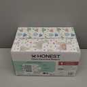 The Honest Company Comfort Dry Disposable Daytime Diapers for Sensitive Skin, Hypoallergenic, All the Alpacas + Turtle Time, Club Box Size 1 (8-14 lbs) 78 Count