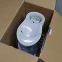 Vicks Warm Mist Humidifier FilterFree 1Gal Tank, Auto ShutOff, Night Light, VapoPad and VapoSteam Compatible (White)